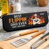 Custom BBQ Tool Set With Storage Bag - Personalized Father's Day Birthday Gifts For Dad, Grandpa - Dad’s Kitchen, Best In Town