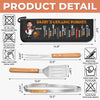 Custom Photo BBQ Tool Set With Storage Bag - Personalized Father's Day Birthday Gifts For Dad, Grandpa - Grilling Buddies