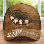 Custom Name Family Gifts for Dad - Personalized Classic Cap