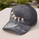 Custom Name Family Gifts for Dad - Personalized Classic Cap