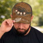 Custom Name Family Gifts for Dad - Personalized Classic Cap