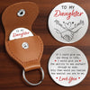 Custom Pocket Hug - Personalized Birthday Gifts For Daughter, Granddaughter - Carry My Love Wherever You Go