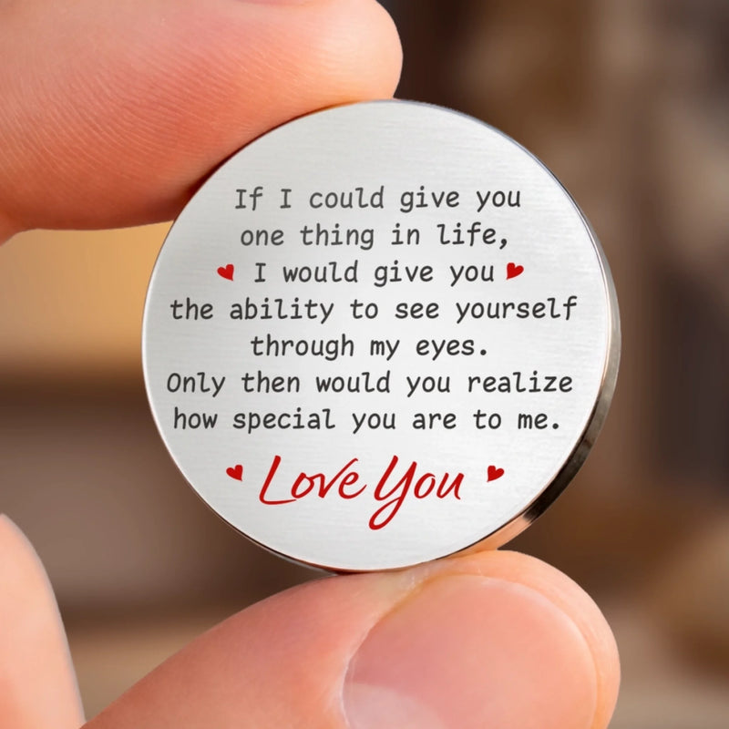 Custom Pocket Hug - Personalized Birthday Gifts For Daughter, Granddaughter - Carry My Love Wherever You Go