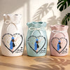Custom Flower Vase With Ribbon - Personalized Graduation Gifts For Her - Graduation Looks Good On You