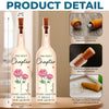 Custom Bottle Lamp - Personalized Graduation Gifts For Her, Him - Keep Blooming, One Chapter At A Time