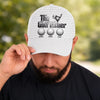 Custom Hat, All Over Print Classic Cap - Personalized Birthday Golf Gifts For Dad, Grandpa - Best Dad By Par Always