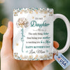 Custom 3D Inflated Effect Printed Mug - Personalized Mother's Day Gifts For  Mom, Daughter - You Will Always Be My Little Girl