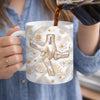 Custom 3D Inflated Effect Printed Mug - Personalized Mother's Day Gifts For Mom, Grandma - Her Hands Hold Our World