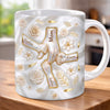 Custom 3D Inflated Effect Printed Mug - Personalized Mother's Day Gifts For Mom, Grandma - Her Hands Hold Our World