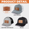 Custom Leather Patch Hat - Personalized Father's Day Birthday Gifts For Dog Lovers, Dog Dad And Mom - Dog Dad Off Duty