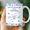 Custom Mug - Personalized Mother's Day, Baby Shower, Gender Reveal Gifts For New Moms, Wife, Daughter - Best Mom Since Day One