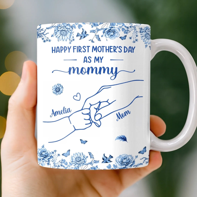 Custom Mug - Personalized Mother's Day, Baby Shower, Gender Reveal Gifts For New Moms, Wife, Daughter - Best Mom Since Day One