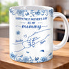 Custom Mug - Personalized Mother's Day, Baby Shower, Gender Reveal Gifts For New Moms, Wife, Daughter - Best Mom Since Day One