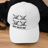 Custom Hat, All Over Print Classic Cap - Personalized Birthday Golf Gifts For Dad, Grandpa - Golf Dad Life Is The Best