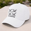 Custom Hat, All Over Print Classic Cap - Personalized Birthday Golf Gifts For Dad, Grandpa - Golf Dad Life Is The Best