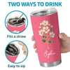 Custom Tumbler - Personalized Best Friend Birthday Gifts For Women, Besties, Sisters, BFF, Family, Yourself - Be Proud Of Yourself