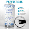 Custom Tumbler - Personalized Mother's Day, Baby Shower, Gender Reveal Gifts For New Moms, Wife, Daughter - The Beginning Of Mommy Magic