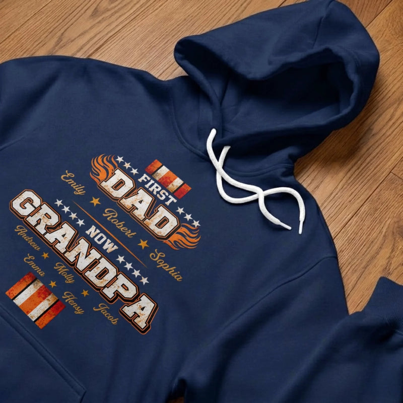 Custom Unisex T-shirt, Premium T-shirt, Hoodie - Personalized Father's Day Birthday Gifts For Dad, Grandpa - Dad Always Shows The Way