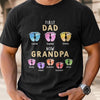 Custom Unisex T-shirt, Premium T-shirt, Hoodie - Personalized Father's Day Birthday Gifts For Dad, Grandpa - First Dad, Forever Hero