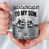 Custom 3D Inflated Effect Printed Mug - Personalized Birthday Gifts For Son - My Greatest Blessing