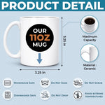 Custom 3D Inflated Effect Printed Mug - Personalized Birthday Gifts For Son - My Greatest Blessing