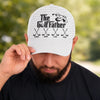 Custom Hat, All Over Print Classic Cap - Personalized Birthday Golf Gifts For Dad, Grandpa - Best Dad By Par