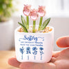 Custom Glass Everlasting Tulips - Personalized Best Friend Birthday Gifts For Women, Besties, Sisters, BFF -  Sisters, Rooted In The Same Love