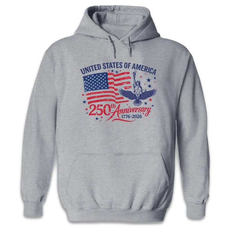 Unisex T-shirt, Premium T-shirt, Hoodie - America 250th Anniversary Gifts For Men And Women - United We Stand, Always