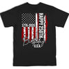 Custom Back And Front Printed Unisex T-shirt - Personalized America 250th Anniversary Gifts For Men And Women - We Love Freedom