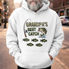 Custom Unisex T-shirt, Premium T-shirt, Hoodie - Personalized Father's Day Fishing Gifts For Fisherman, Dad, Grandpa - Best Catch Ever