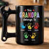 Custom Coffee Mug With Wrench Handle - Personalized Father's Day Birthday Gifts For Dad, Grandpa - Master Of Tools Dad