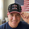 Custom Hat, All Over Print Classic Cap - Personalized Father's Day Birthday Gifts For Dad, Grandpa - Double The Love Double The Pride