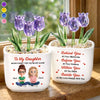 Custom Glass Everlasting Tulips - Personalized Birthday Gifts For Daughter - A Daily Dose Of Mom Love