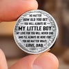 Custom Pocket Hug - Personalized Father's Day Birthday Gifts For Son - Always Your Biggest Supporter