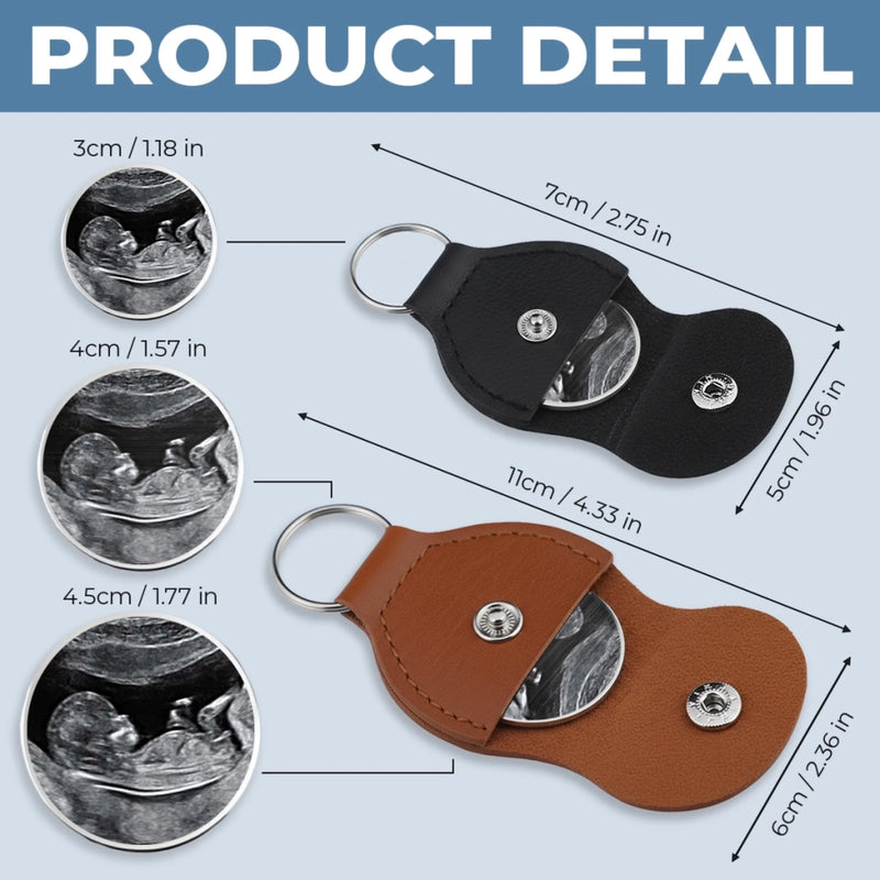Custom Photo Pocket Hug - Personalized Baby Shower, Gender Reveal Gifts For New Dads, Husband, Son - Promoted To Dad Soon