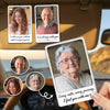 Custom Photo Acrylic Car Visor Clip - Personalized Memorial Sympathy Gifts For Loss Of Mom, Dad - Forever My Road Guardian