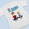 From Father To Son, Love That Lasts Forever - Family Personalized Custom Unisex T-shirt, Premium T-shirt, Hoodie - Father's Day, Gift For Dad