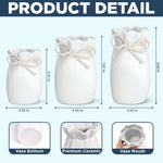Custom Flower Vase With Ribbon - Personalized Retirement Gifts For Women, Men - Cheers To The Next Chapter