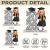 Custom Acrylic Plaque - Personalized Graduation Gifts For Her - Smart Girl Era Unlocked
