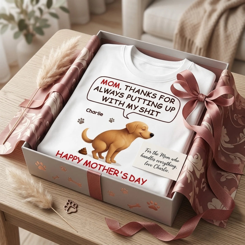 Custom Unisex T-shirt, Premium T-shirt, Hoodie - Personalized Mother's Day Birthday Gifts For Dog Cat Lovers, Dog Dad And Mom, Cat Owners - Chaos, Cuddles And Dog Hair