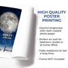 Custom Horizontal Poster - Personalized Father's Day Gifts For Dad, Grandpa - Fatherhood Written In The Stars