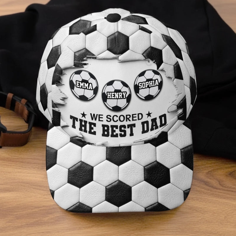 Custom LA 2026 Soccer Dad Cap - Personalized Birthday Gifts For Dad, Grandpa, Soccer Lovers, Sports Fans, Sports Lovers - Game Day Hero