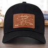 Custom Leather Patch Hat – Personalized Father's Day Gifts For New Dad, Grandpa – Legendary Daddy Vibe