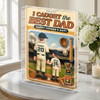 Custom Acrylic Plaque - Personalized Birthday Baseball Gifts For Dad, Grandpa, Baseball Lovers, Sports Fans, Sports Lovers - The Heart Of Our Team