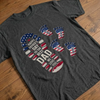 Custom Unisex T-shirt, Premium T-shirt, Hoodie - Personalized America 250th Anniversary Father's Day Birthday Gifts For Dad, Grandpa - Grandpa The Legend Lives