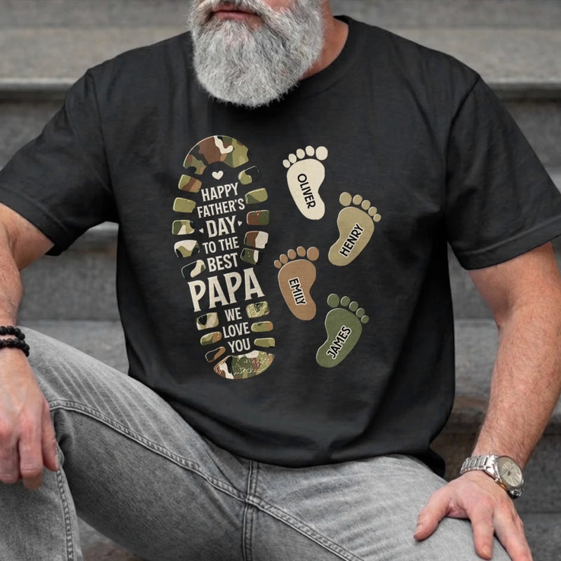 Custom Unisex T-shirt, Premium T-shirt, Hoodie - Personalized America 250th Anniversary Father's Day Birthday Gifts For Dad, Grandpa - Grandpa Goals Achieved