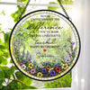 Custom Stained Glass Window Hanging Suncatcher - Personalized Retirement Gifts For Women, Men - Celebrating The Lives You Touched