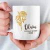 Custom Mug - Personalized Retirement Gifts For Women, Men - Cheers To No More Mondays