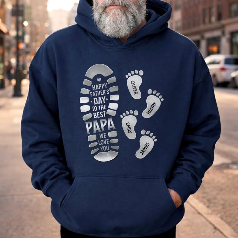 Custom Unisex T-shirt, Premium T-shirt, Hoodie - Personalized Father's Day Birthday Gifts For Dad, Grandpa - Timeless Dad Style
