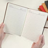 Custom Leather Writing Journal - Personalized Retirement Gifts For Women, Men - She’s Writing Her Bloom Era